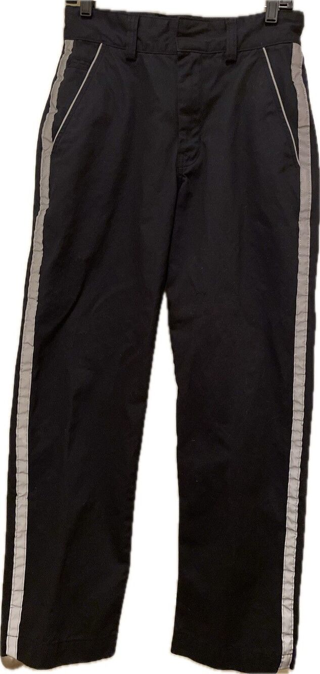 Tesla Motors Men’s Black Reflective Work Factory Pants Size 30x30 Staff Tron